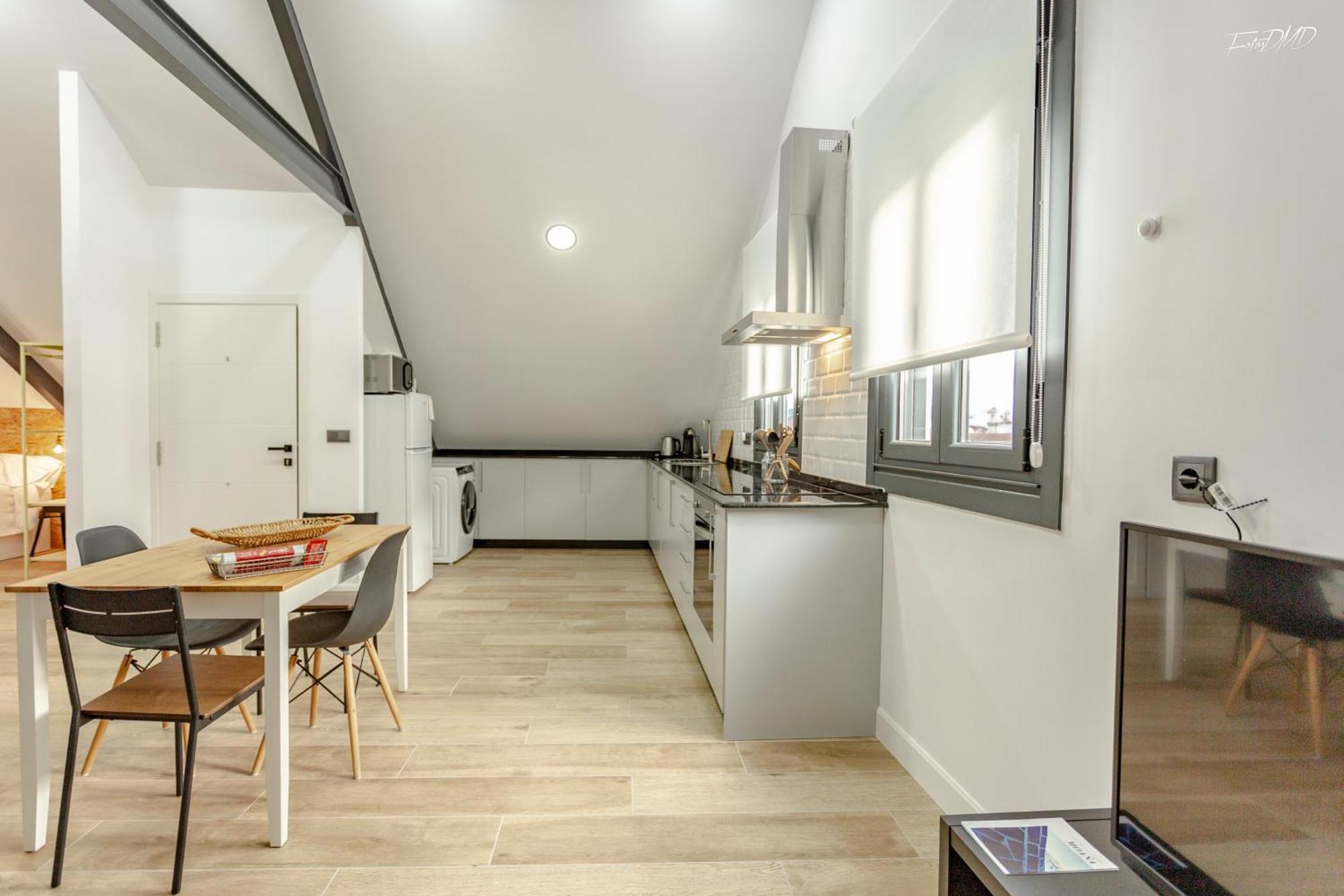 Apartamentos As Barxas Playa Moana Bilik gambar