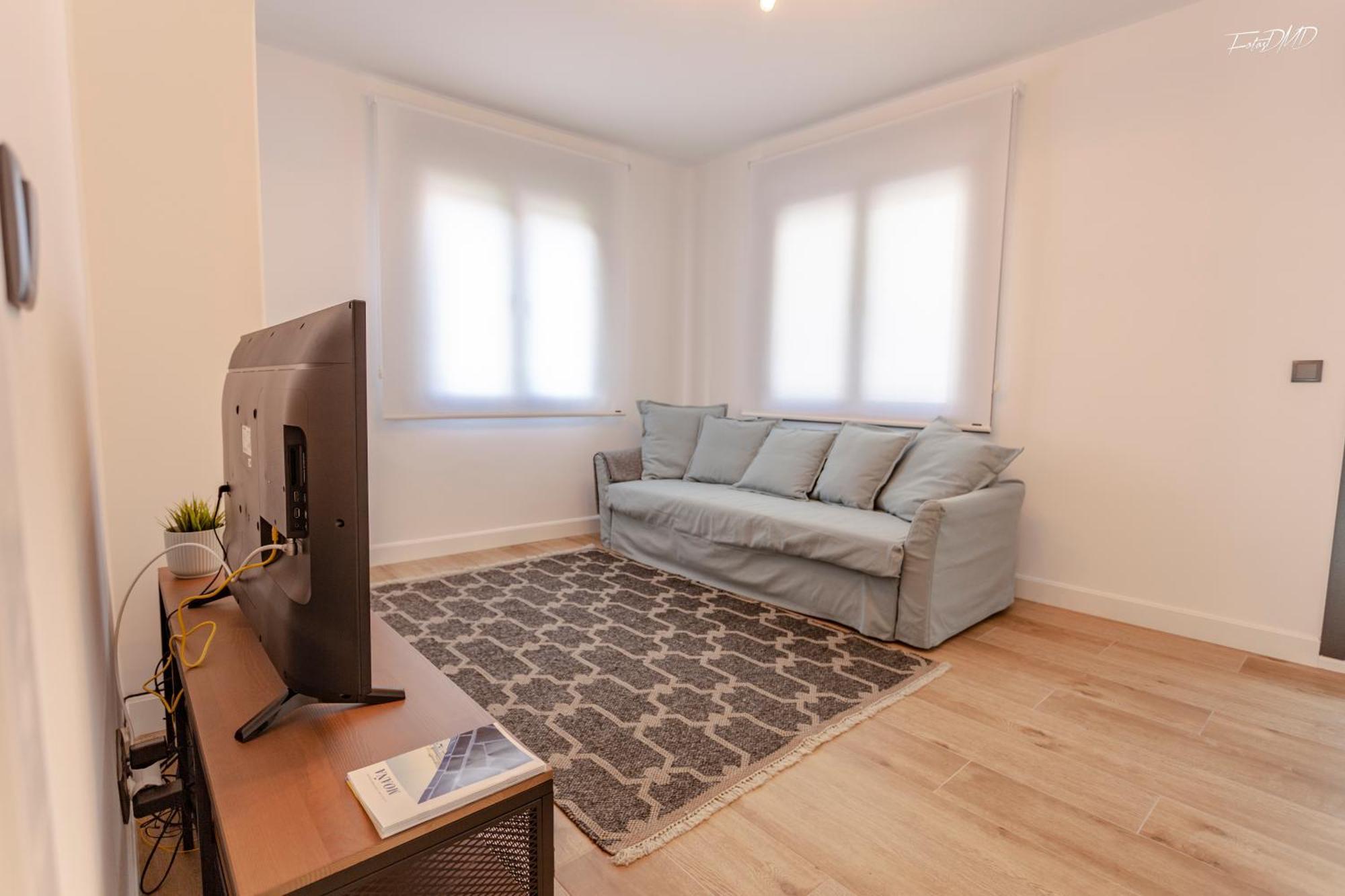 Apartamentos As Barxas Playa Moana Bilik gambar